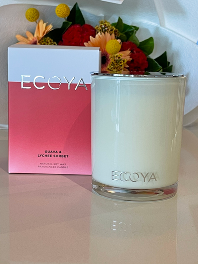 Ecoya Guava and Lychee Sorbet Candle