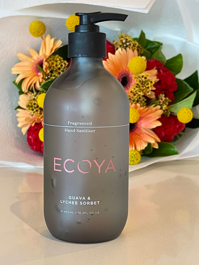 Ecoya Guava and Lychee Sorbet Hand Sanitiser